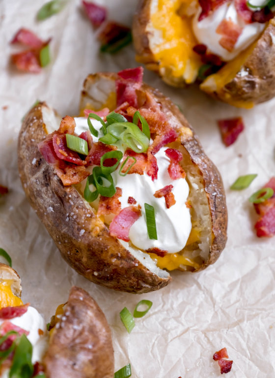 Perfect Loaded ﻿Baked Potato – The Food Joy