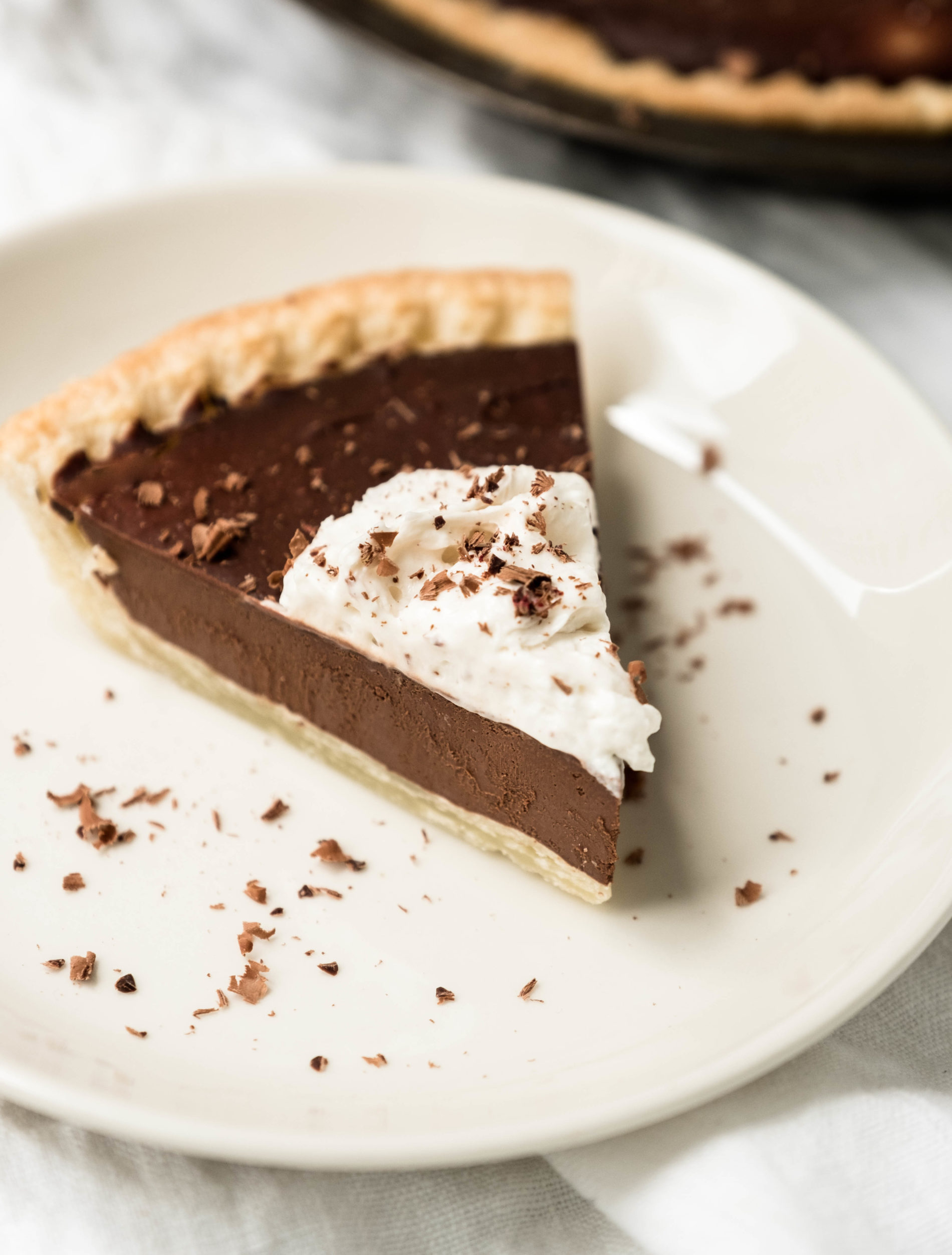 Rich Chocolate Cream Pie (Vegan) – The Food Joy